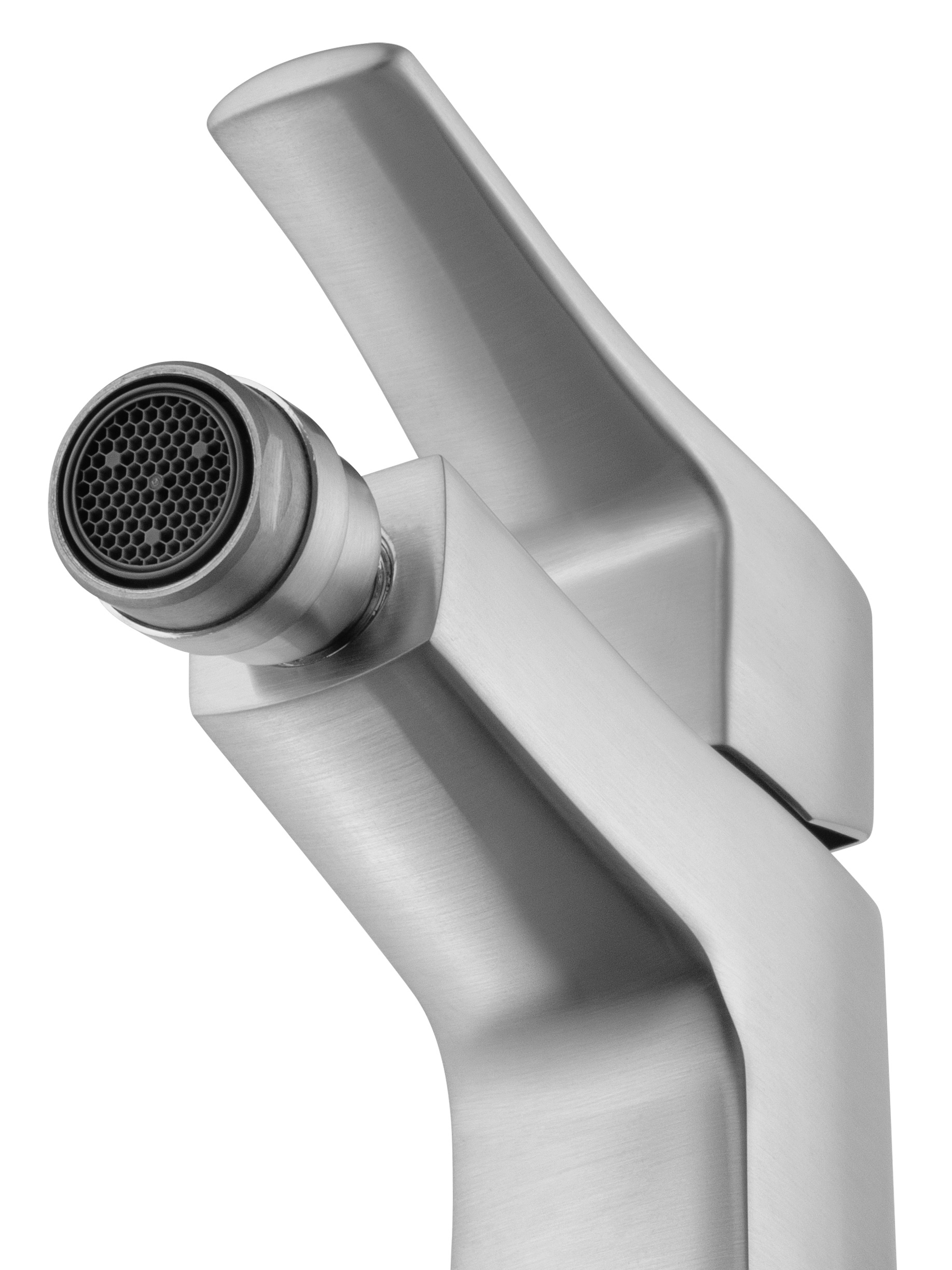 Смеситель для биде WONZON & WOGHAND FLEX, Брашированный никель (WW-88016072-BN) - Gidratop.ru изображение