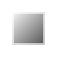 Зеркало с встроенным светильником и кнопочным выключателем SPC-GRT-800-800-LED-BTN, 12W, 220-240V, 800x30x800 - Gidratop.ru изображение