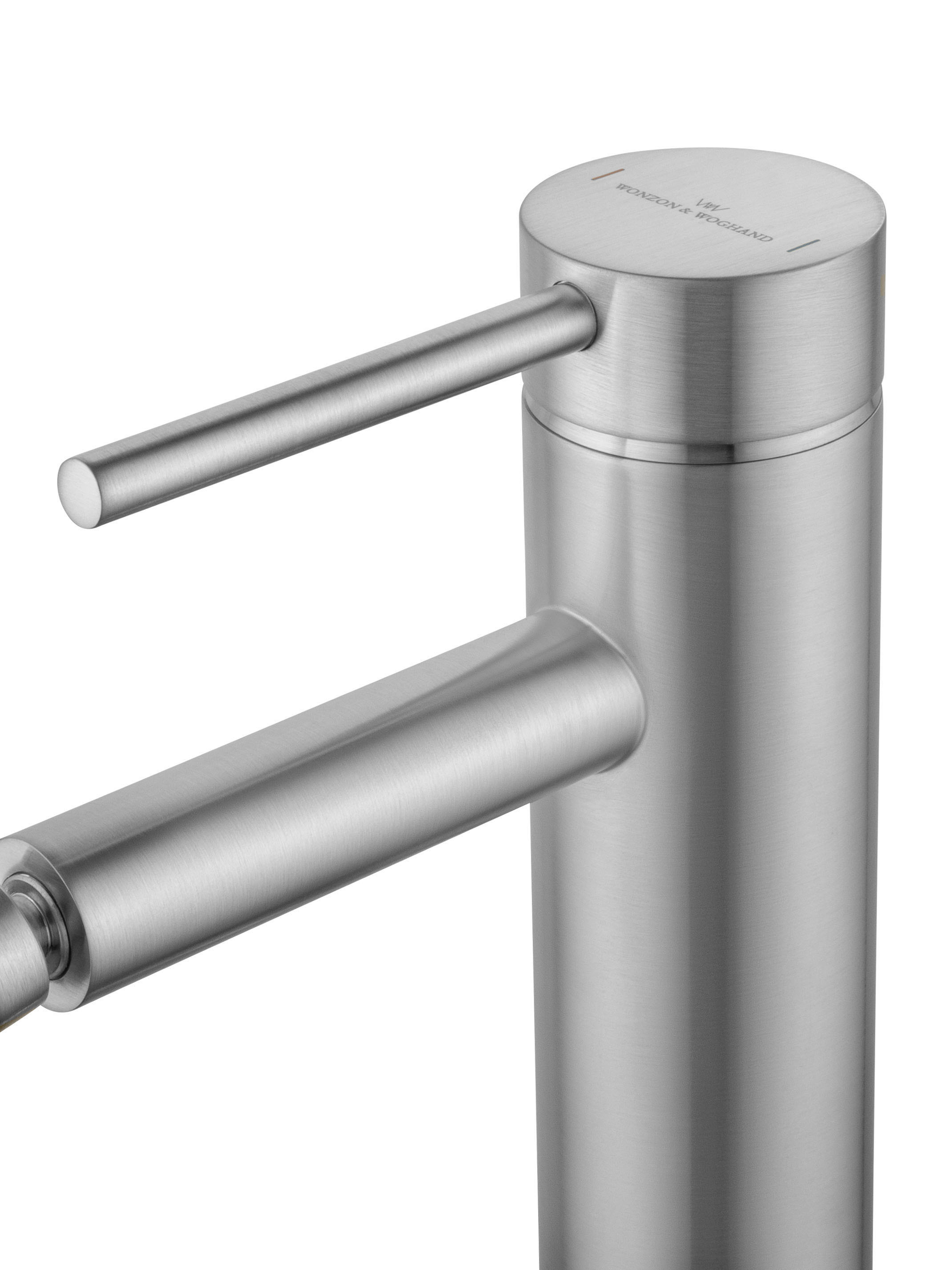 Смеситель для биде WONZON & WOGHAND STICK, Брашированный никель (WW-88339017-BN) - Gidratop.ru изображение