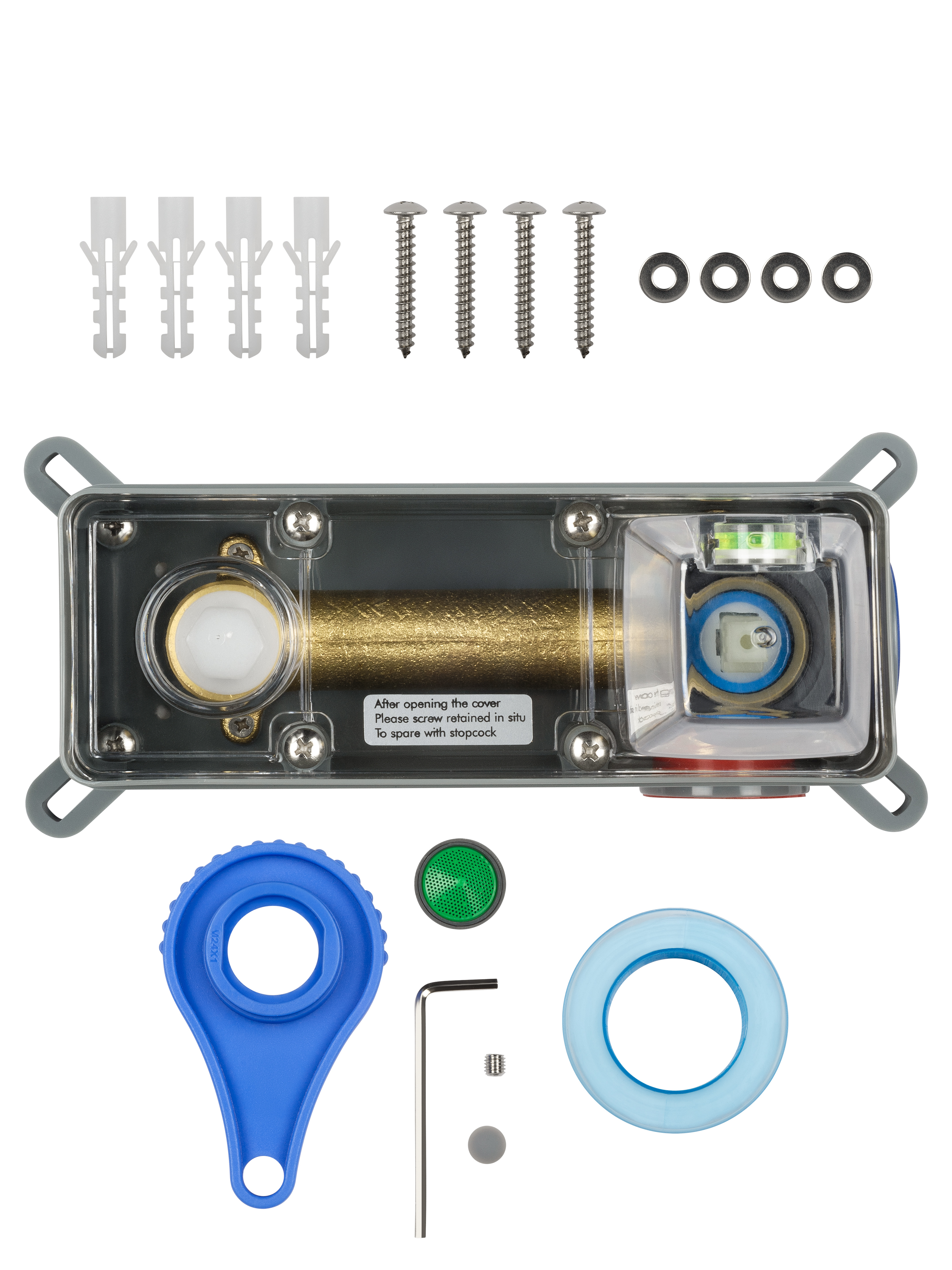 Смеситель для раковины встраиваемый WONZON & WOGHAND FRAME, Черный матовый (WW-88869010-MB) - Gidratop.ru изображение