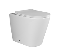 Напольный приставной унитаз Highlight Rimless