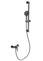 Смеситель для душа с гарнитуром WONZON & WOGHAND, Темный графит (WW-AE3103-BGG) - Gidratop.ru изображение