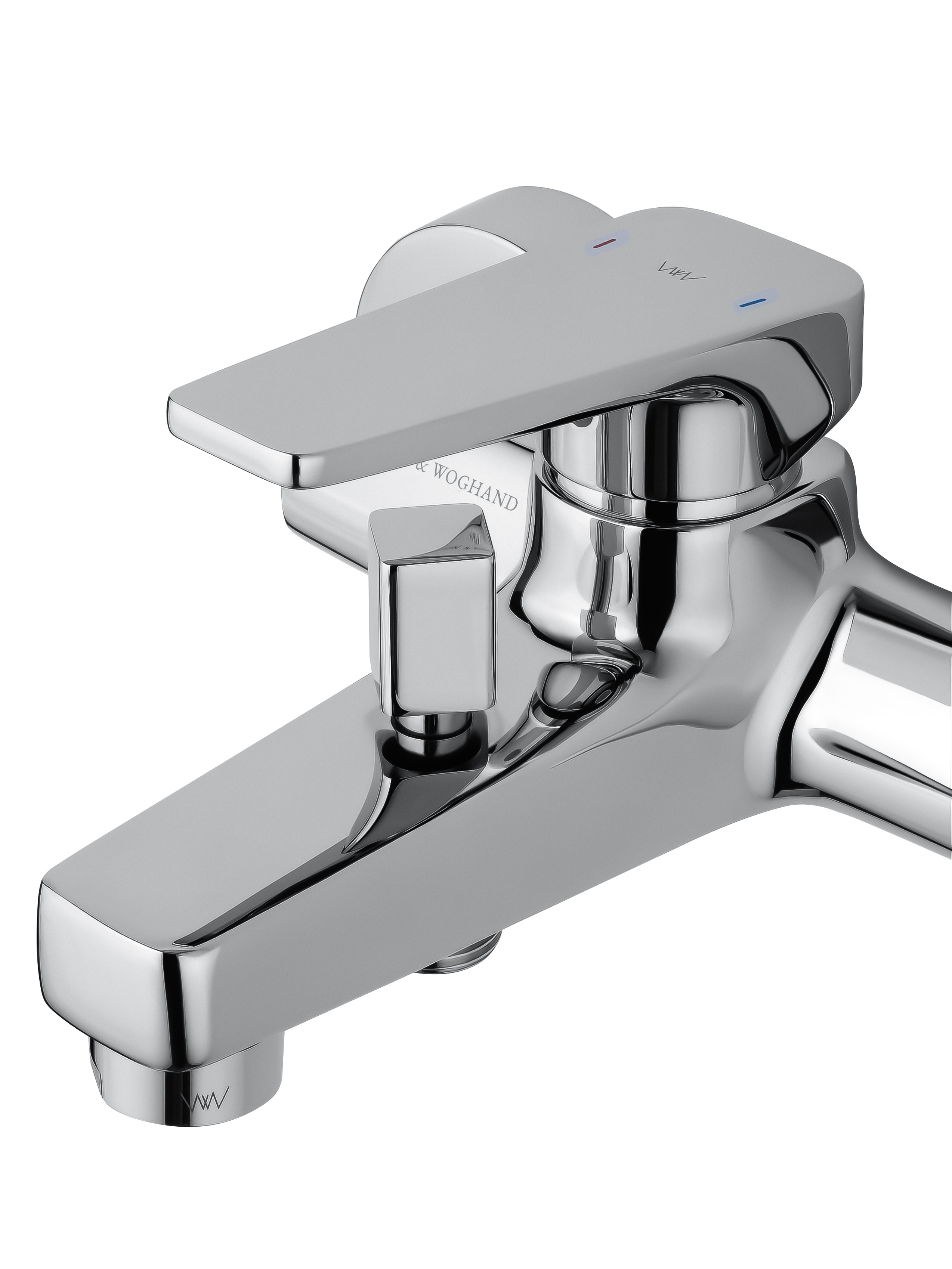 Смеситель для ванны WONZON & WOGHAND ATHENS, Хром (WW-083101-CR) - Gidratop.ru изображение