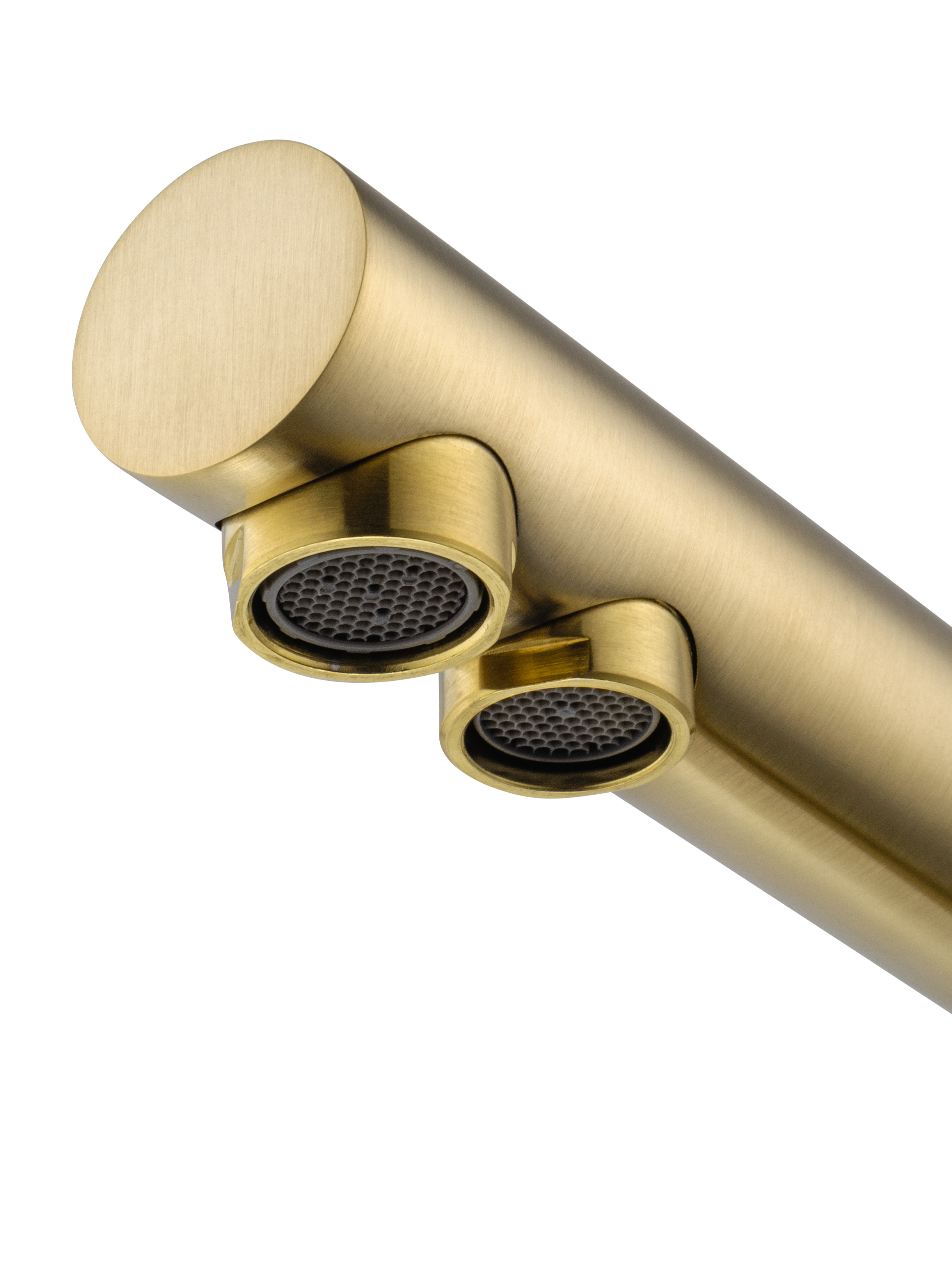 Смеситель для кухни c подключением фильтра WONZON & WOGHAND, Брашированное золото (WW-88458005-BG) - Gidratop.ru изображение