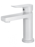 Смеситель для раковины WONZON & WOGHAND Blend, Белый матовый (WW-A40222-MW) - Gidratop.ru изображение