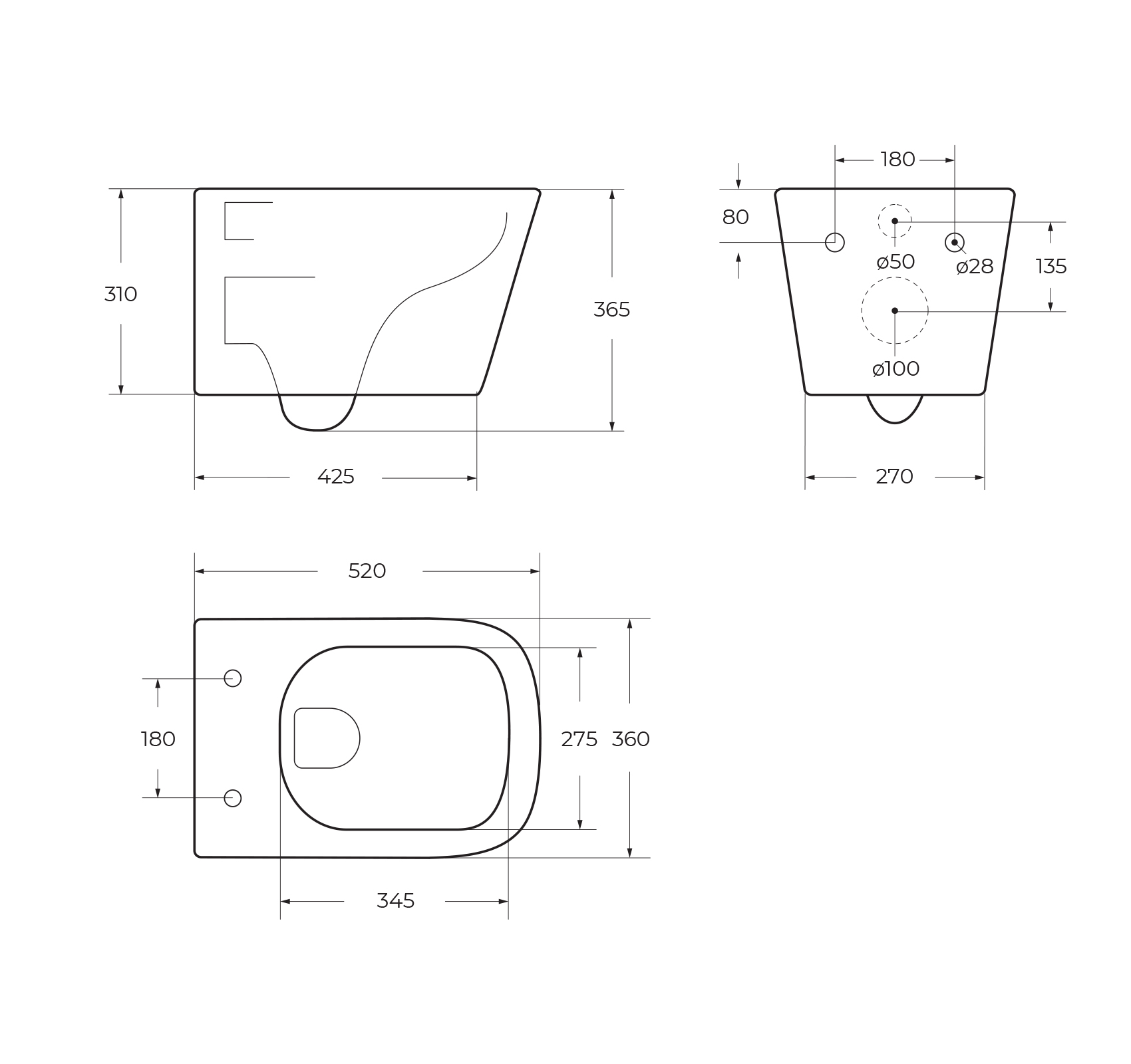 Унитаз подвесной безободковый BelBagno ARDENTE-C, черный BB3202CHR-MB/BB3202SC-MB - Gidratop.ru изображение