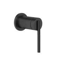 Gessi Ingranaggio встраиваемый однорычажный смеситель на 1 выход (внешние части), цвет: Black XL - Gidratop.ru изображение