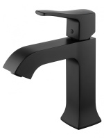 Смеситель для раковины WONZON & WOGHAND FLEX, Черный матовый (WW-88018072-MB) - Gidratop.ru изображение