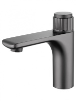 Смеситель для раковины WONZON & WOGHAND CLICK, Темный графит (WW-A40412-BGG) - Gidratop.ru изображение