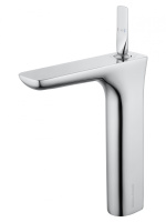 Смеситель для раковины высокий WONZON & WOGHAND SHARK, Хром (WW-48B1102-CR)