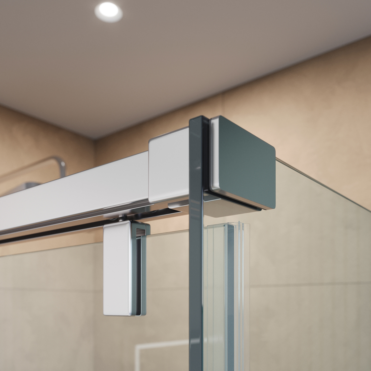 Душевой уголок BelBagno SOFT_CLOSE-1-AH-1-140/100-C-Cr - Gidratop.ru изображение