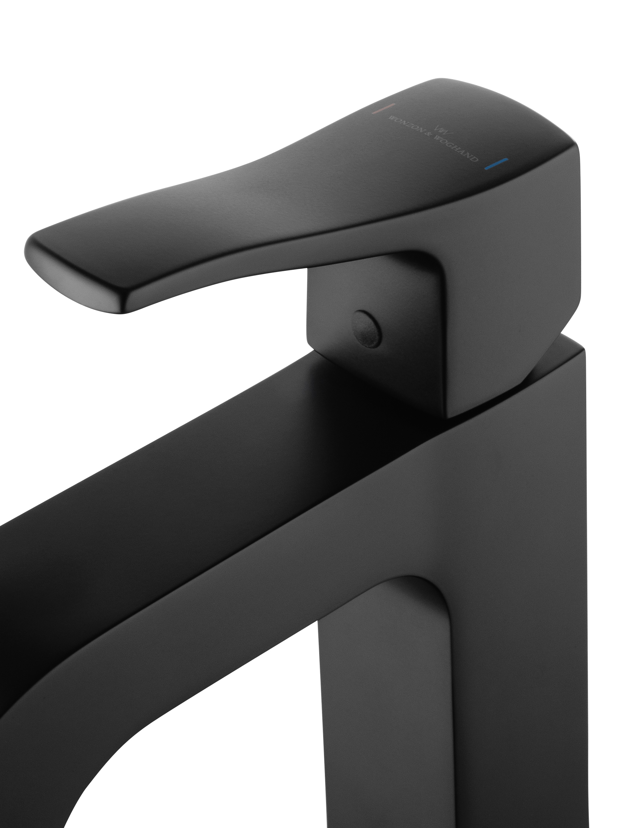 Смеситель для раковины WONZON & WOGHAND FLEX, Черный матовый (WW-88018072-MB) - Gidratop.ru изображение