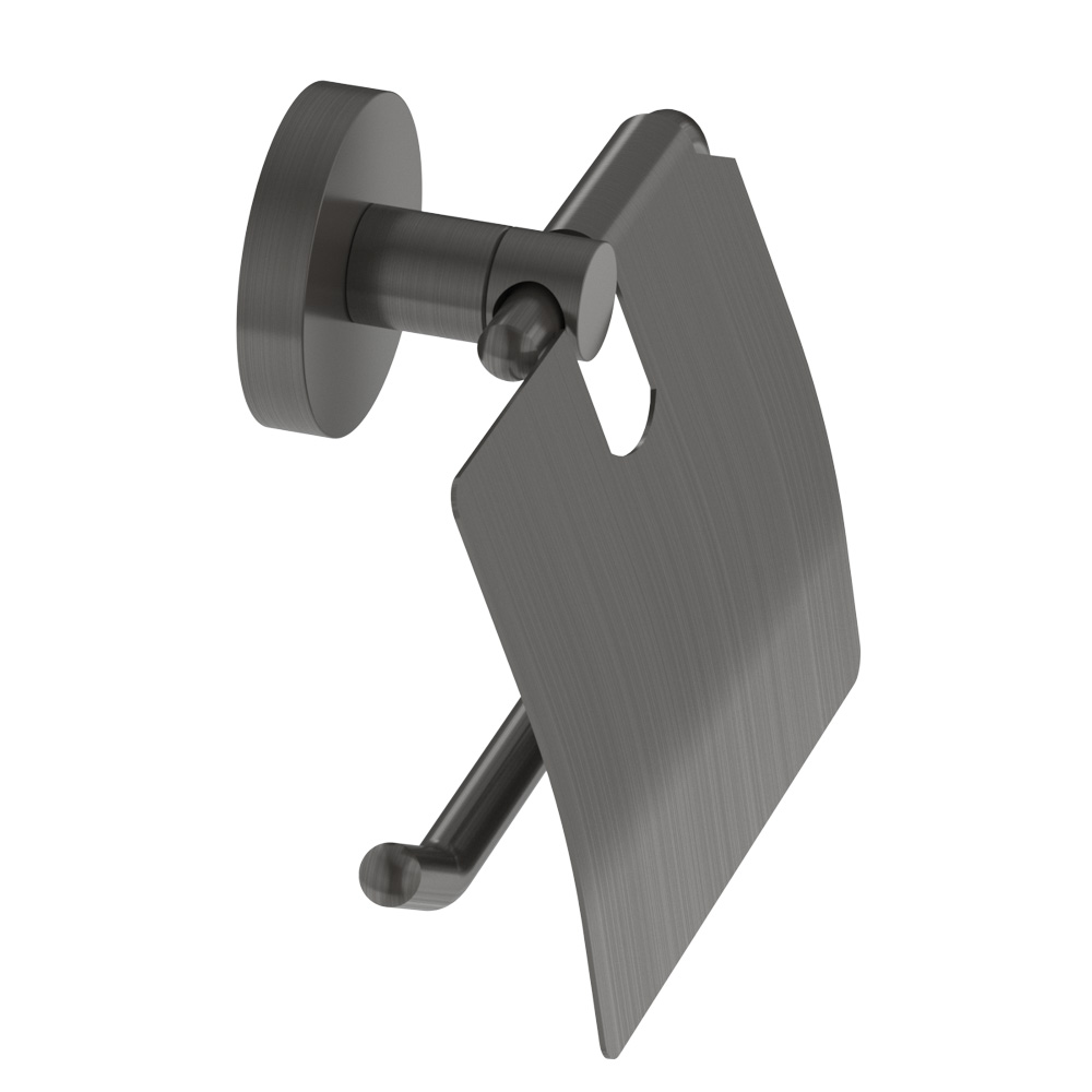 RELAX-PH-GM Держатель для туалетной бумаги, исполнение оружейная сталь - Gidratop.ru изображение