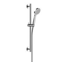 Gessi Emporio shower штанга в комплекте с душевой лейкой легкой очистки, шланг 1,50 м, цвет: Chrome - Gidratop.ru изображение