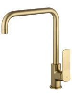 Смеситель для кухни WONZON & WOGHAND, Брашированное золото (WW-L1006-BG)