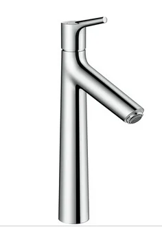 Смеситель Hansgrohe Talis S 190 72031000 для раковины, со сливным гарнитуром - Gidratop.ru изображение
