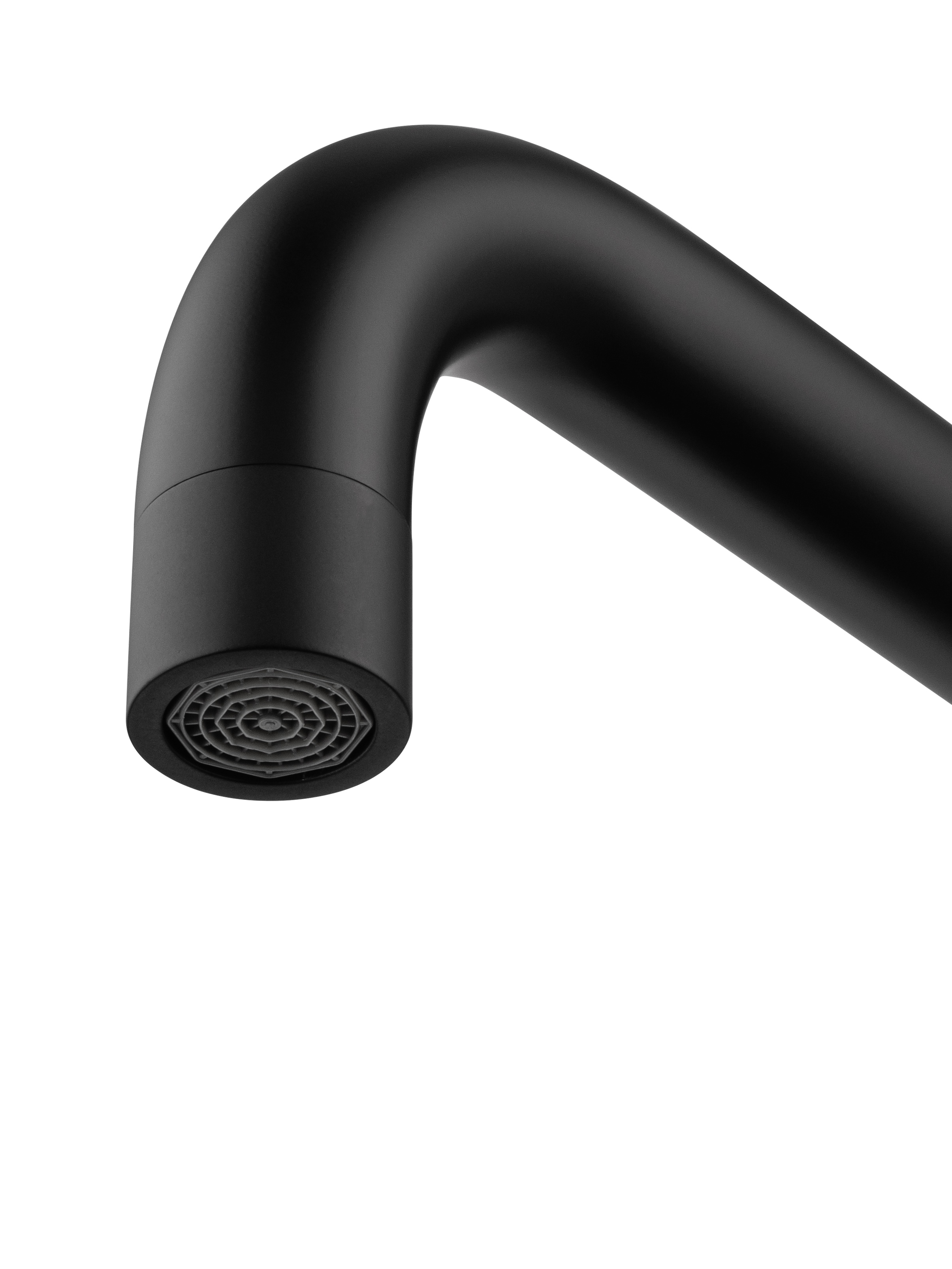 Смеситель для кухни WONZON & WOGHAND, Черный матовый (WW-L1006-MB) - Gidratop.ru изображение