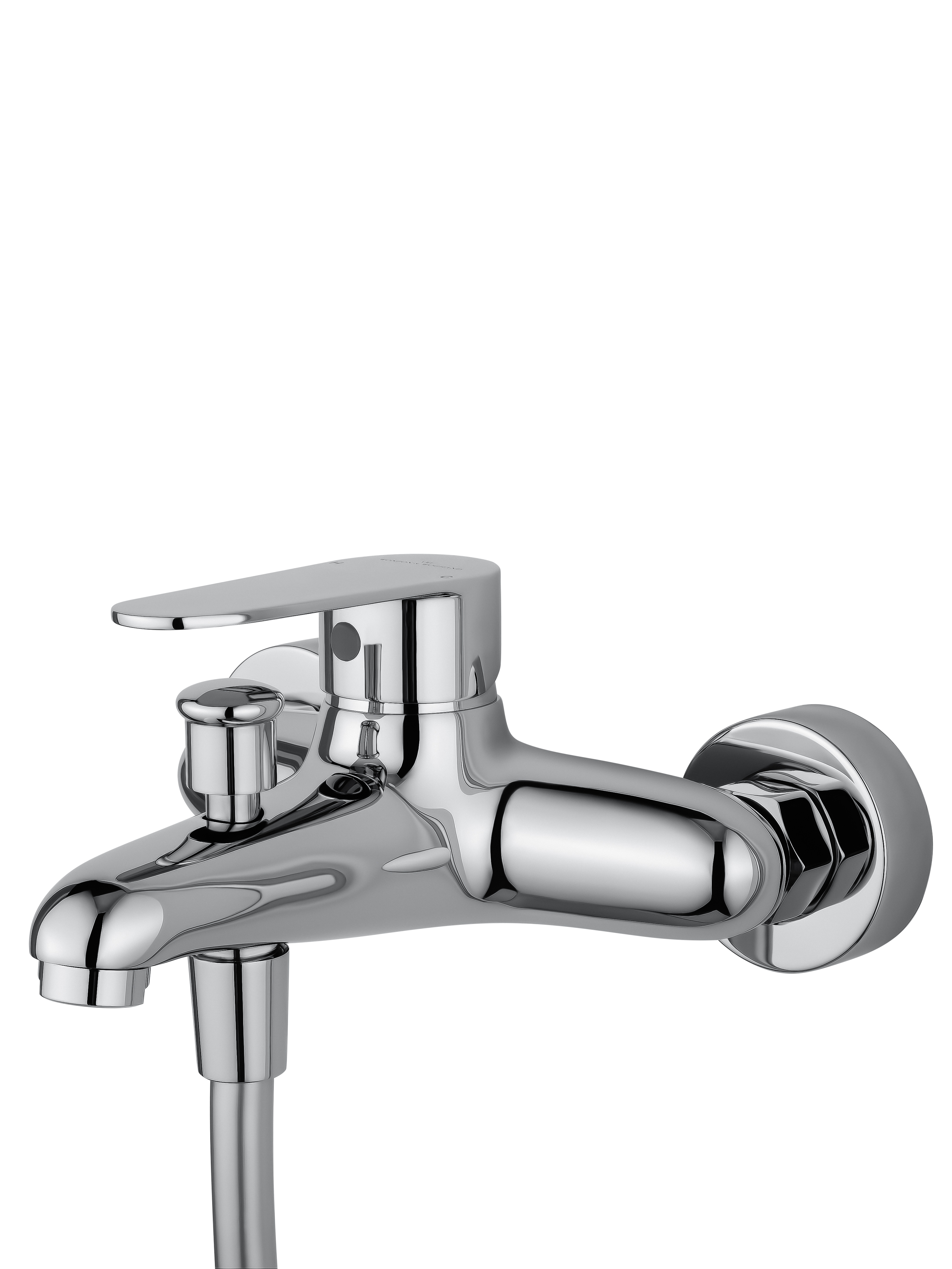 Смеситель для ванны с душем WONZON & WOGHAND ALFA, Хром (WW-AE3204-CR) - Gidratop.ru изображение