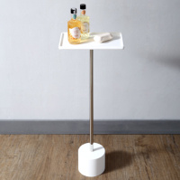 Стойка для ванной комнаты ABBER Stein AS1635 белая матовая - Gidratop.ru изображение