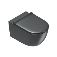 Catalano Sfera Унитаз подвесной 55*35, безободковый, цвет черный матовый