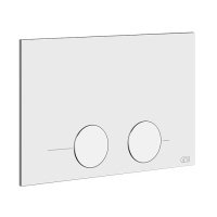 GESSI клавиша смыва для унитаза, двойная, для систем инсталляций TECE, цвет хром