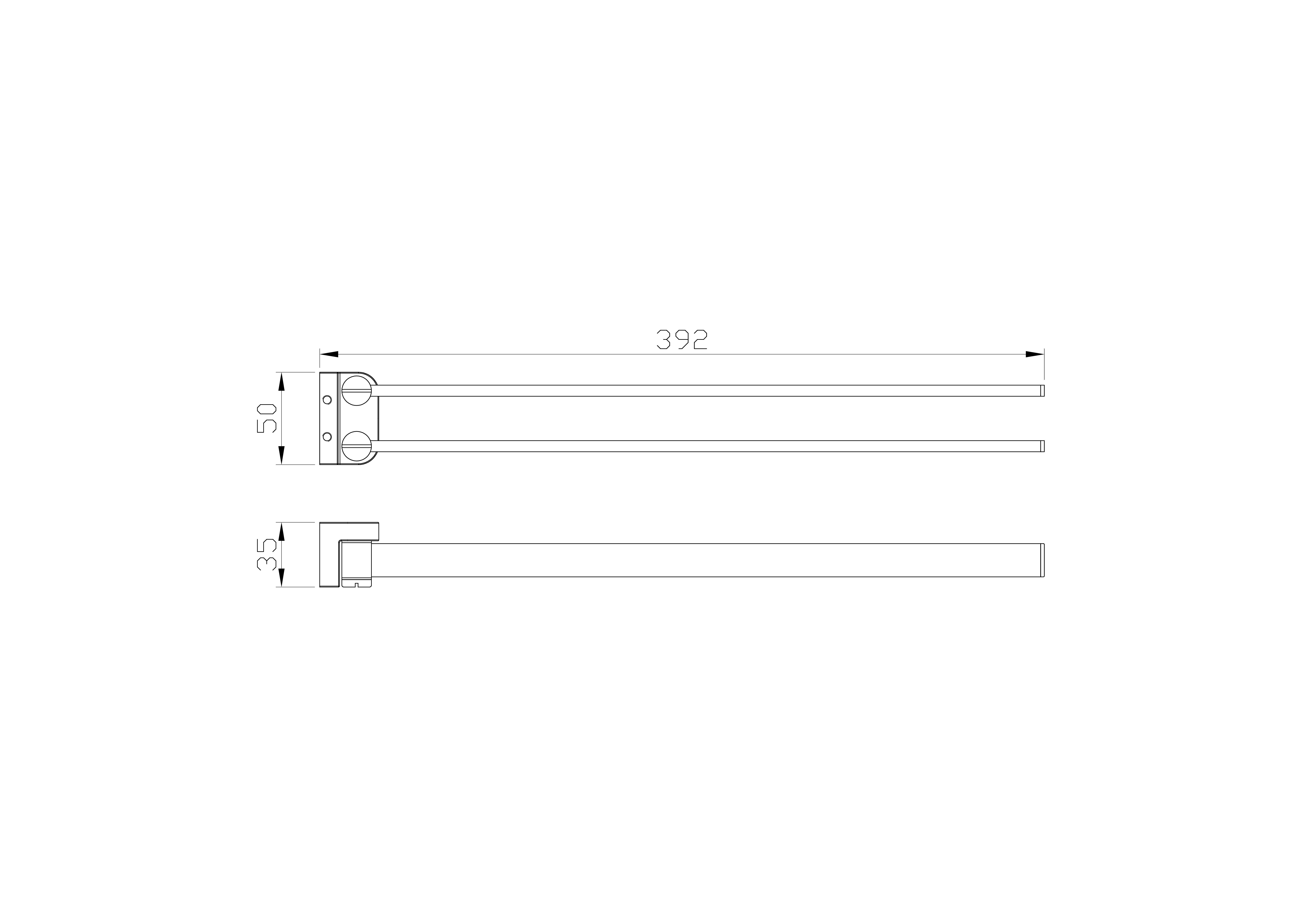 Полотенцедержатель поворотный WONZON & WOGHAND, Хром (WW-9531) - Gidratop.ru изображение