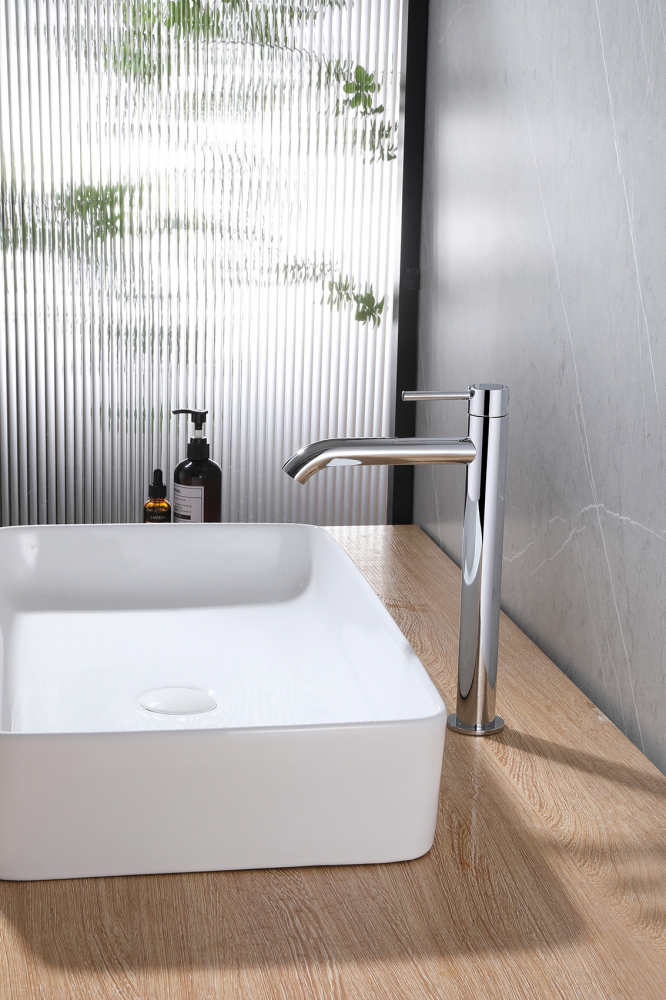 Смеситель ABBER Wasser Kreis AF8111 для накладной раковины, хром - Gidratop.ru изображение