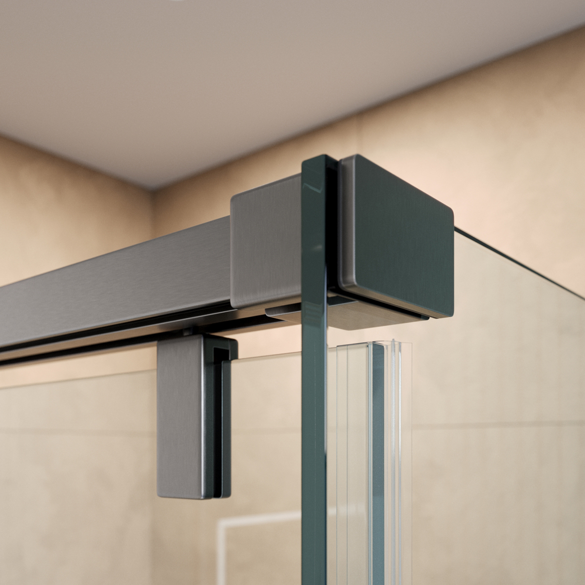 Душевой уголок BelBagno SOFT_CLOSE-1-AH-1-120/100-C-GM - Gidratop.ru изображение