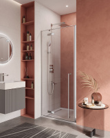 Душевая дверь Cezares LINER-B-12-90-C-Cr-L - Gidratop.ru изображение