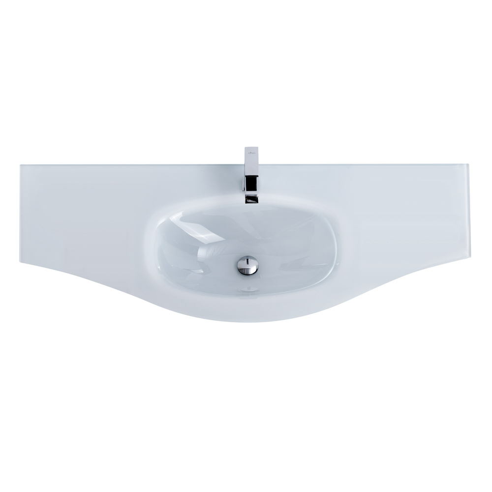 Стеклянная раковина 82411 Extra-light, 138x52 - Gidratop.ru изображение