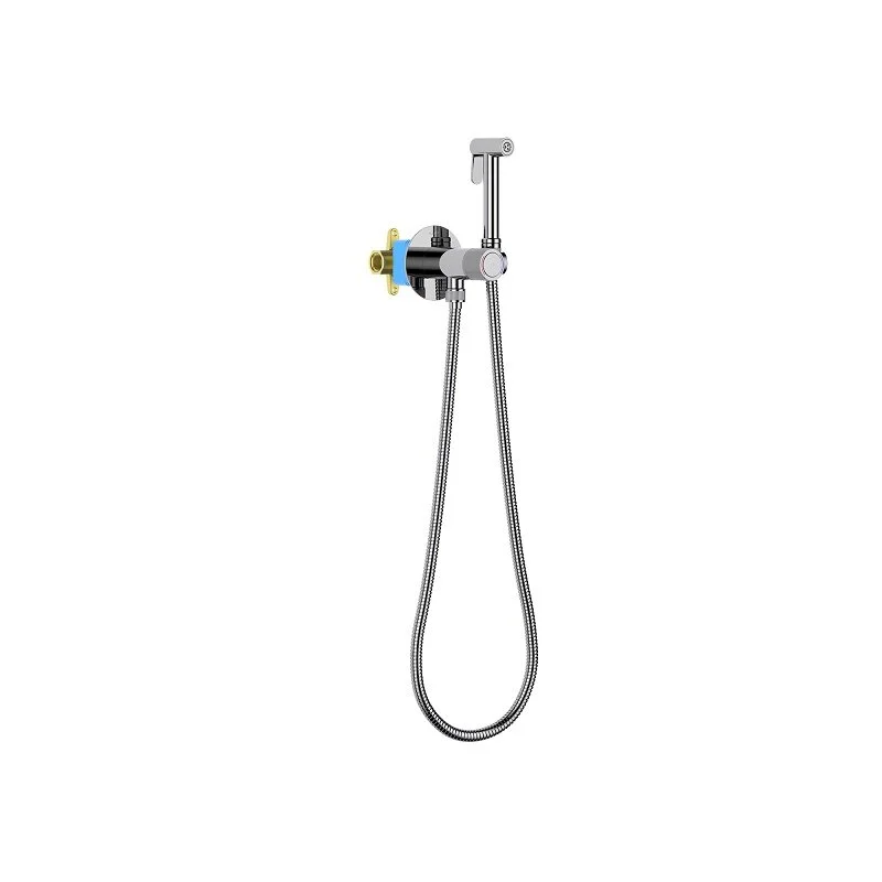 Гигиенический душ со смесителем Aquatek Бетта AQ1023CR, цвет хром - Gidratop.ru изображение