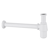 Сифон для раковины ABBER AF0032W белый матовый - Gidratop.ru изображение