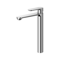 STYLUS-LC-01-W0 Смеситель для накладной раковины однорычажный, без донного клапана, хром - Gidratop.ru изображение