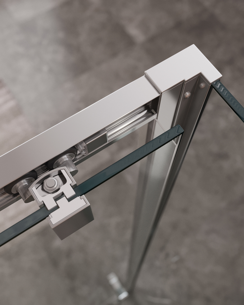 Душевой уголок CEZARES MOLVENO-AH-11-150/100-C-Cr-IV - Gidratop.ru изображение