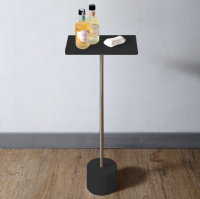 Стойка для ванной комнаты ABBER Stein AS1635MB черная матовая - Gidratop.ru изображение