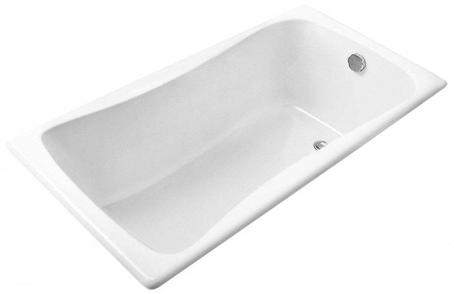 Чугунная ванна Jacob Delafon Bliss 170x75 E6D902-0, с антискользящим покрытием