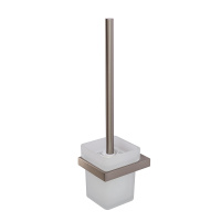 SLIDER-TBS-V-IN Ёршик для унитаза, подвесной, стекло, исполнение сатин - Gidratop.ru изображение