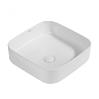 Раковина накладная ABBER Rechteck AC2211 белая - Gidratop.ru изображение