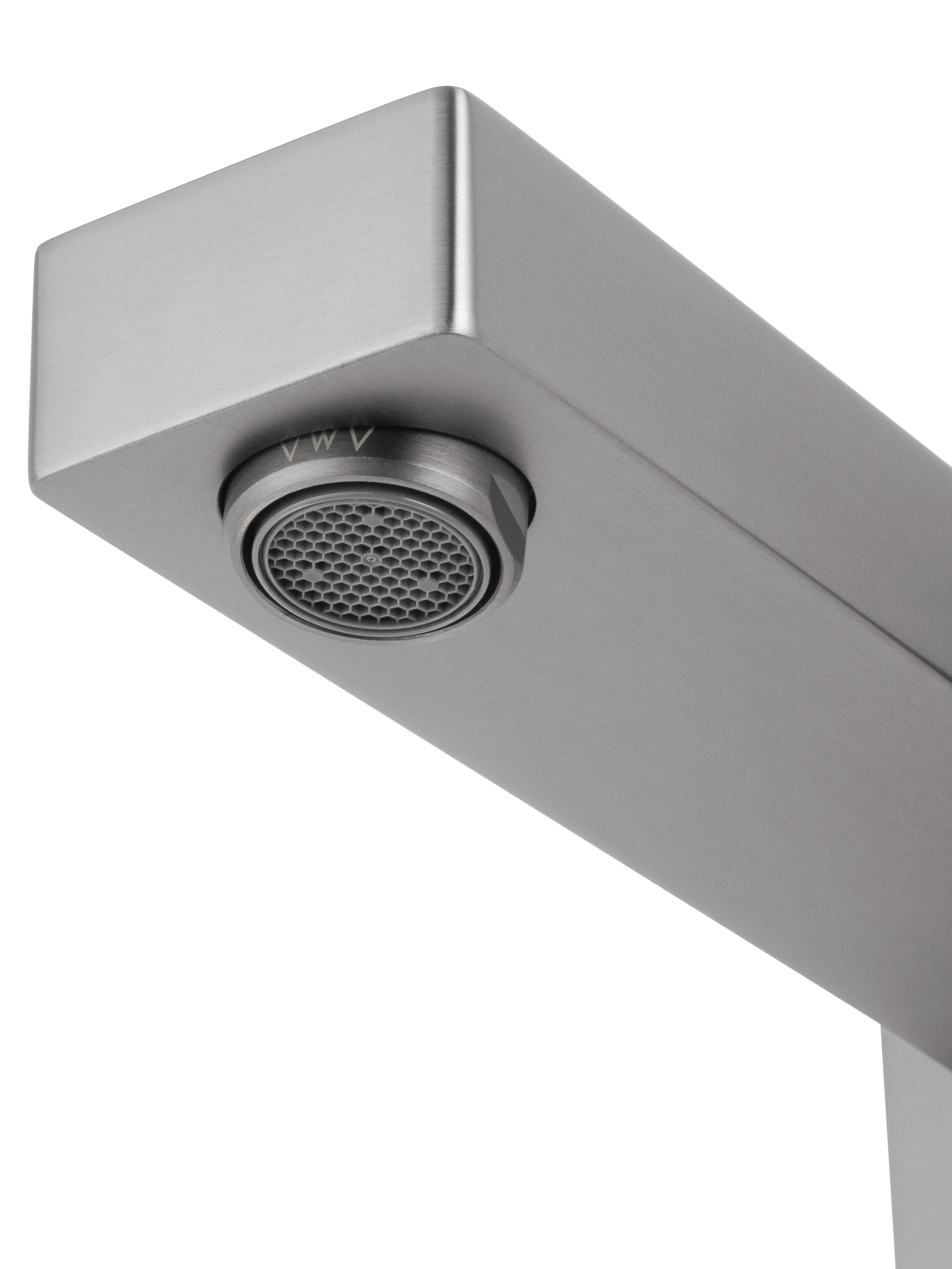 Смеситель для раковины встраиваемый WONZON & WOGHAND FRAME, Темный графит (WW-88869010-BGM) - Gidratop.ru изображение