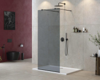 душевая перегородка CEZARES LIBERTA-L-2-90-GR-NERO