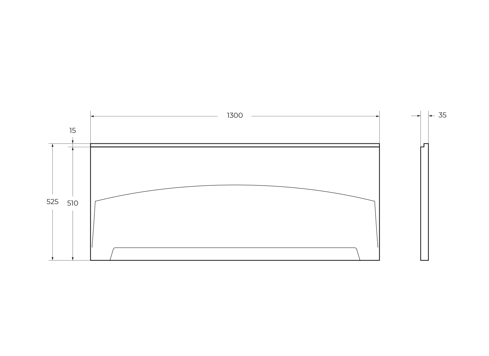 Передняя панель для акриловой ванны CEZARES ECO-130-SCR-W37 - Gidratop.ru изображение