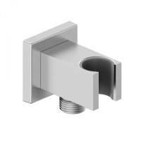 Шланговое подключение с держателем WONZON & WOGHAND, Брашированный никель (WW-HZ2312-BN) - Gidratop.ru изображение