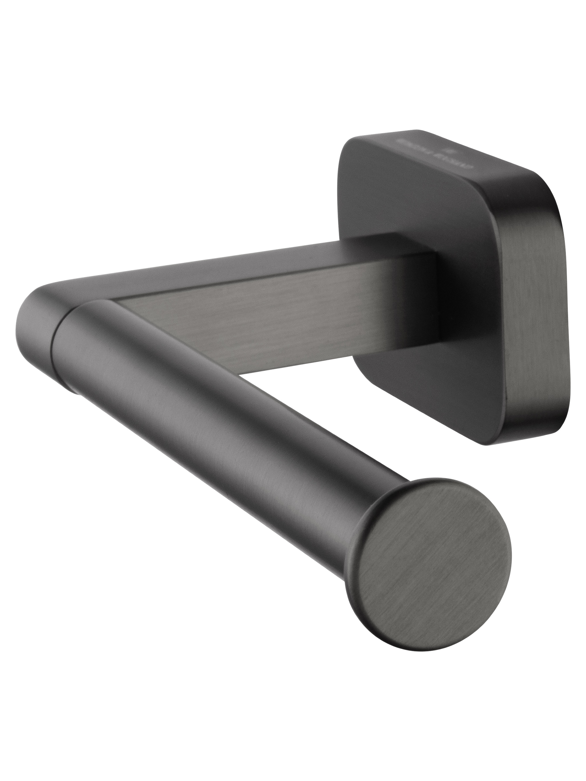 Держатель для туалетной бумаги без крышки WONZON & WOGHAND GRAFFITY, Темный графит (WW-9316) - Gidratop.ru изображение