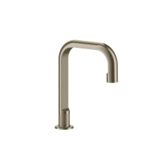GESSI INCISO отдельно стоящий излив 160мм, h=240мм, цвет: Finox Brushed Nickel - Gidratop.ru изображение