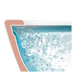 Подвесной безободковый унитаз Villeroy&Boch Venticello 4611 R0R1 - Gidratop.ru изображение