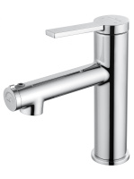 Смеситель для раковины с функцией полоскания WONZON & WOGHAND, Хром (WW-H1017-CR) - Gidratop.ru изображение