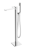 LUCE Напольный смеситель для ванны, хром LUC-FMT-CRM - Gidratop.ru изображение