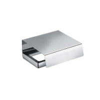 Colombo Lulu Держатель туалетной бумаги с крышкой, цвет: хром - Gidratop.ru изображение