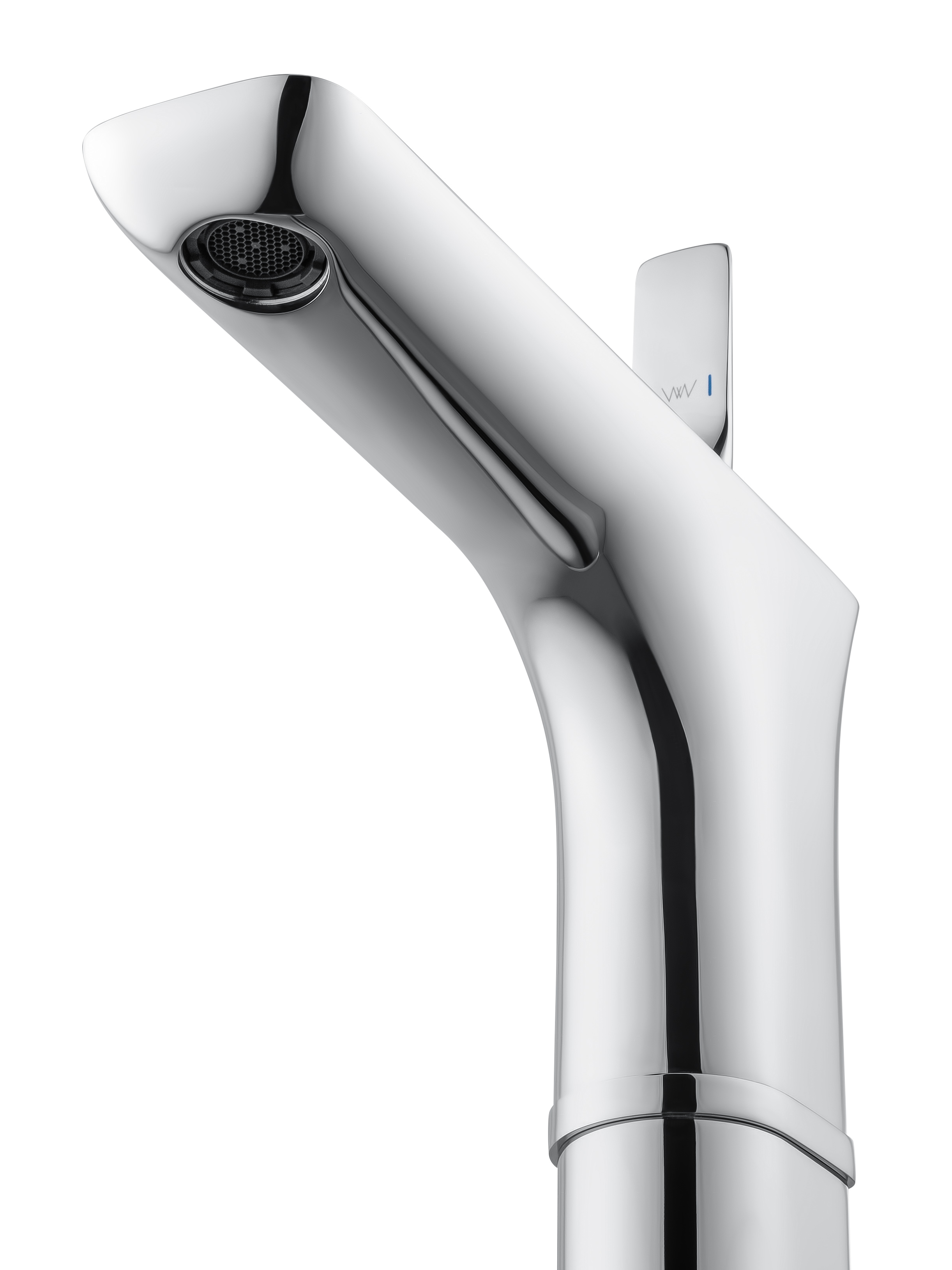 Смеситель для раковины высокий WONZON & WOGHAND SHARK, Хром (WW-48B1104-CR) - Gidratop.ru изображение