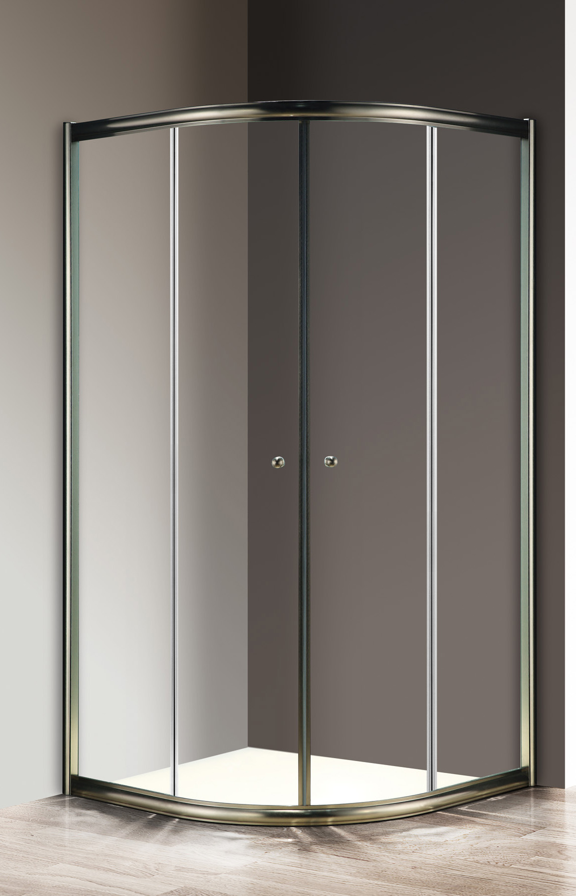 Душевой уголок CEZARES GIUBILEO-R-2-80-SCORREVOLE-C-Br - Gidratop.ru изображение